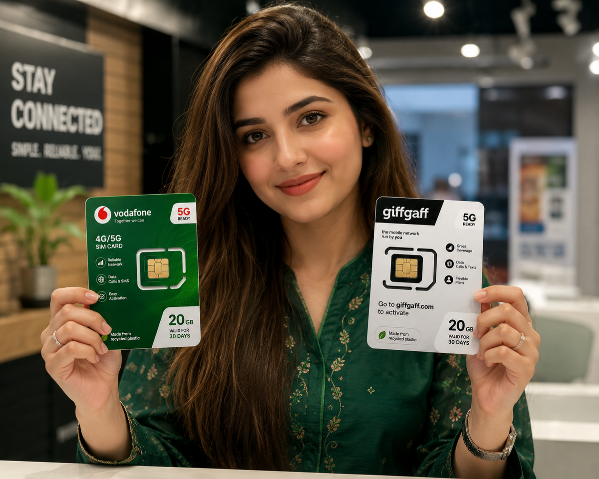UK SIM Card – 5G Ready | UK Number & Mobile