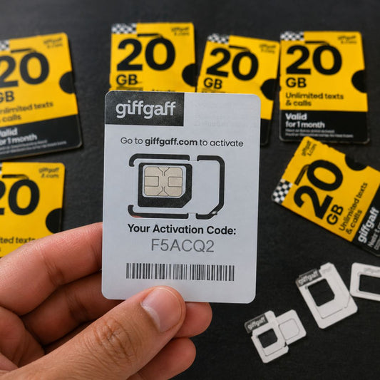 UK SIM Card – 5G Ready | UK Number & Mobile