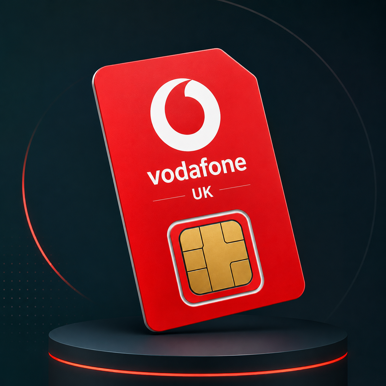 Vodafone UK SIM Card – Genuine & Ready to Use