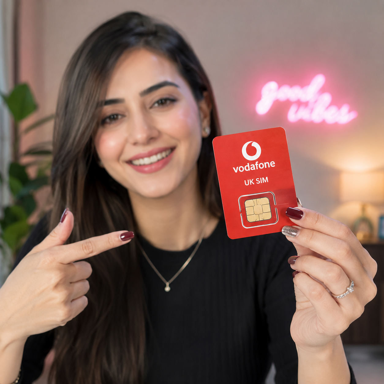 Vodafone UK SIM Card – Genuine & Ready to Use